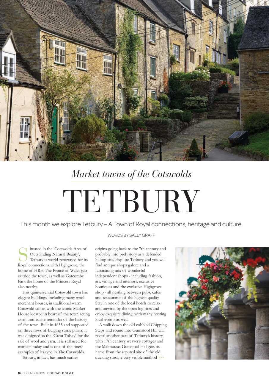 Cotswold Style Preview Pages