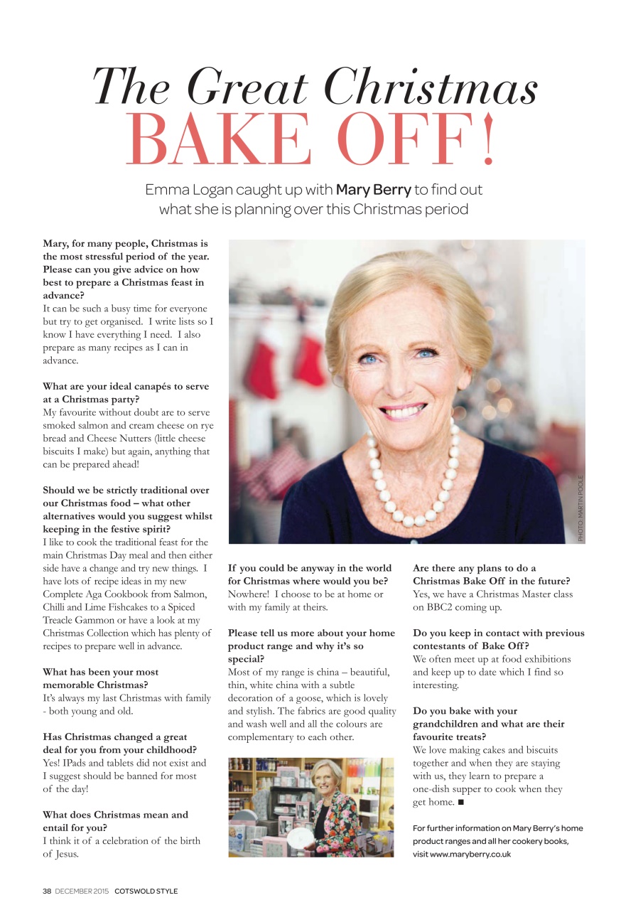 Cotswold Style Preview Pages