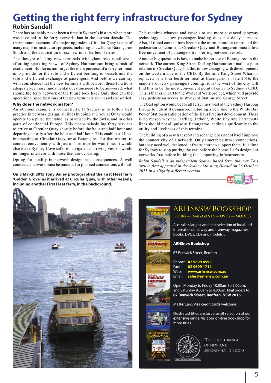 Transit Australia Preview Pages