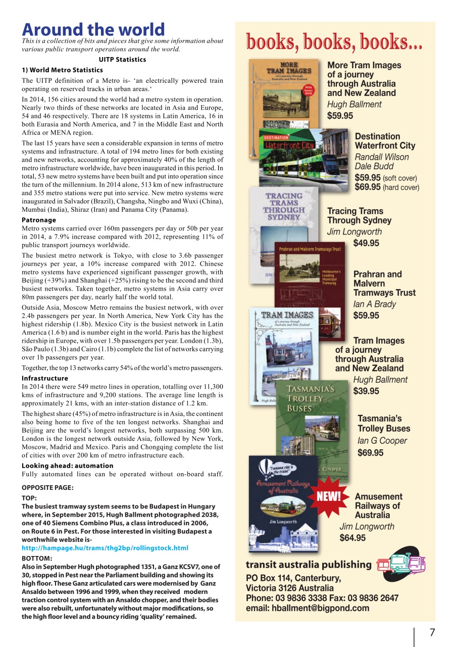 Transit Australia Preview Pages