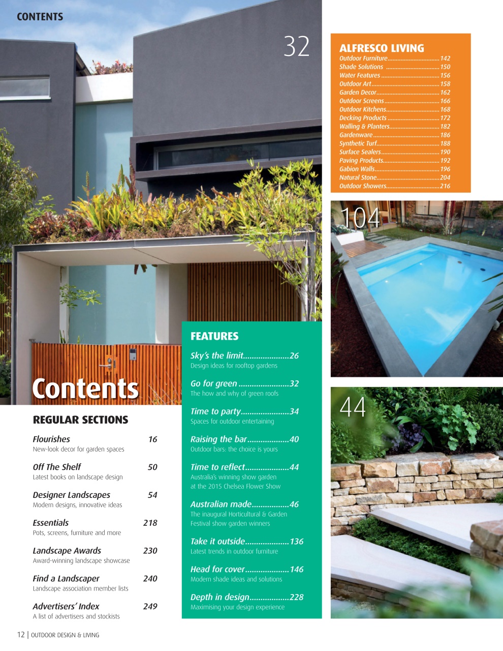 Outdoor Design & Living Preview Pages