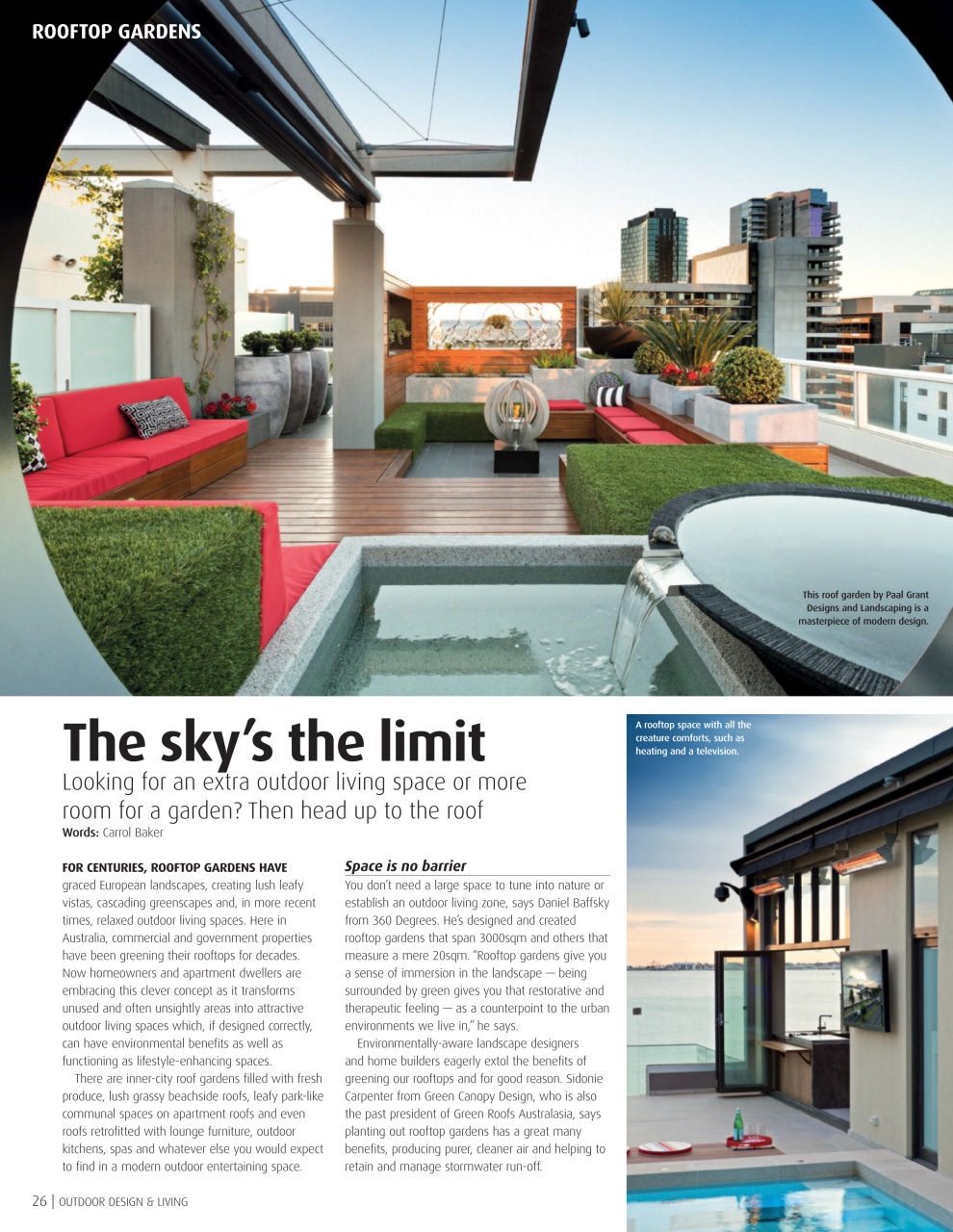 Outdoor Design & Living Preview Pages