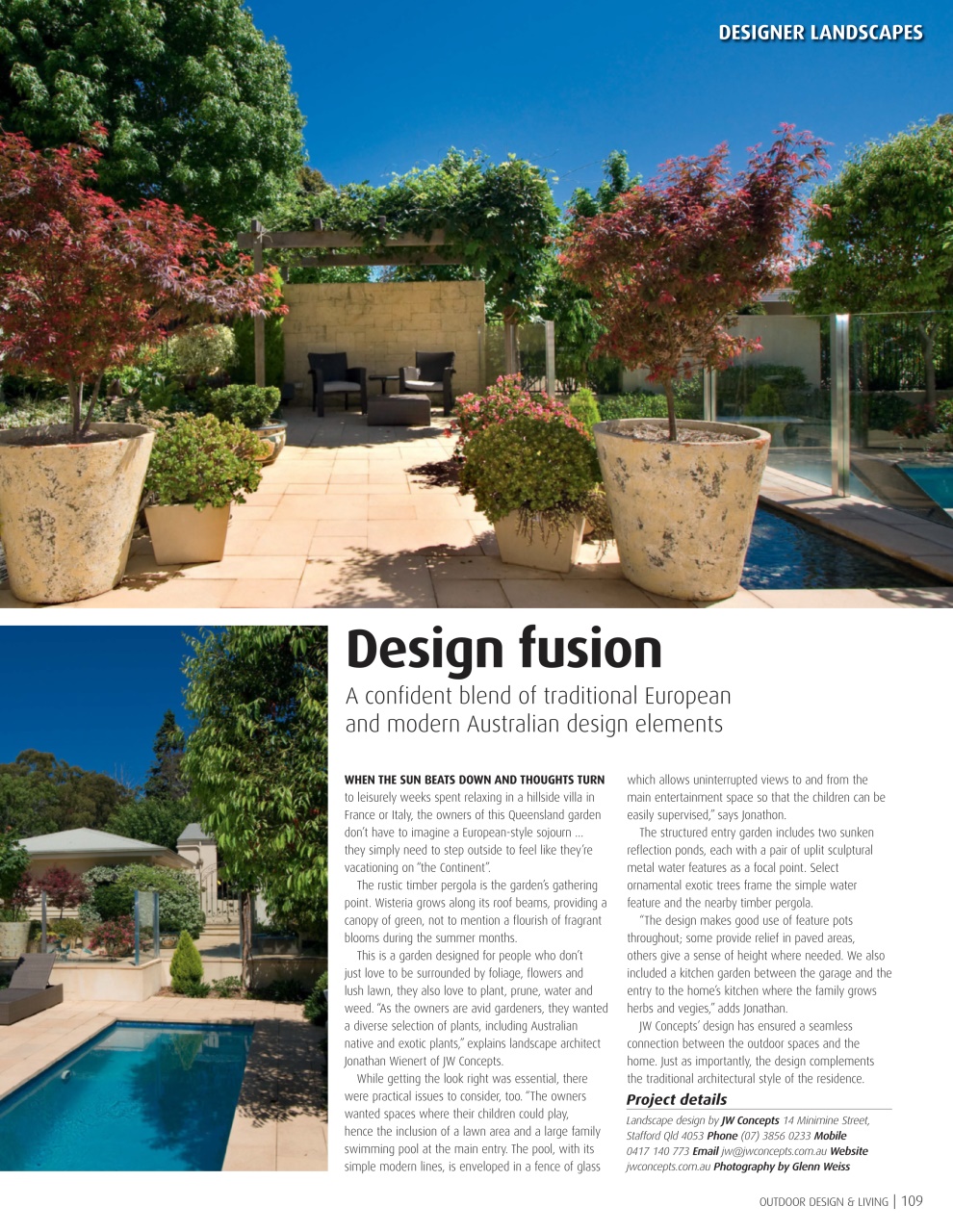 Outdoor Design & Living Preview Pages
