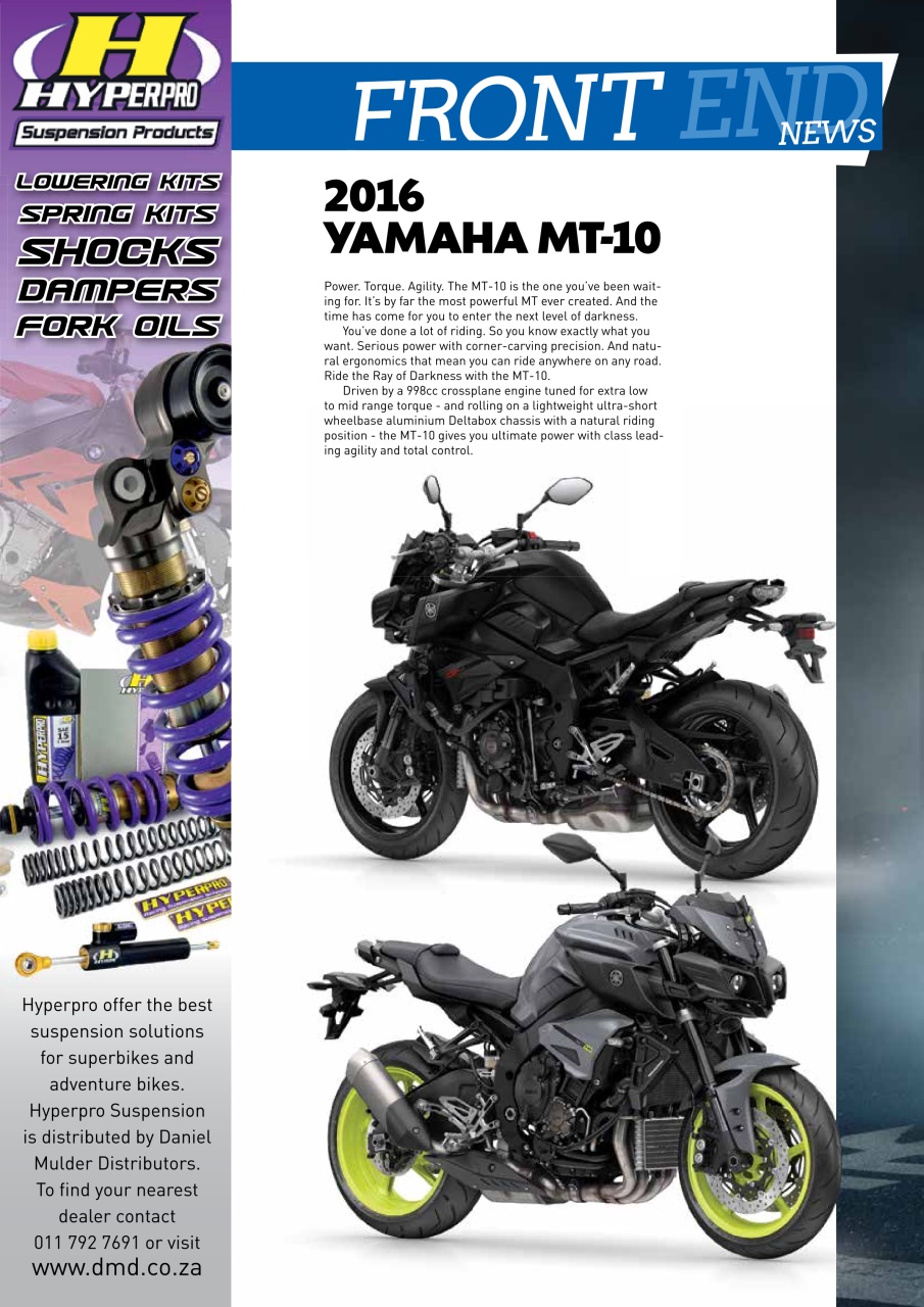 SuperBike South Africa Preview Pages