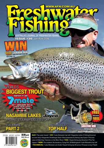 Freshwater Fishing Australia issue Jan-Feb Issue 136