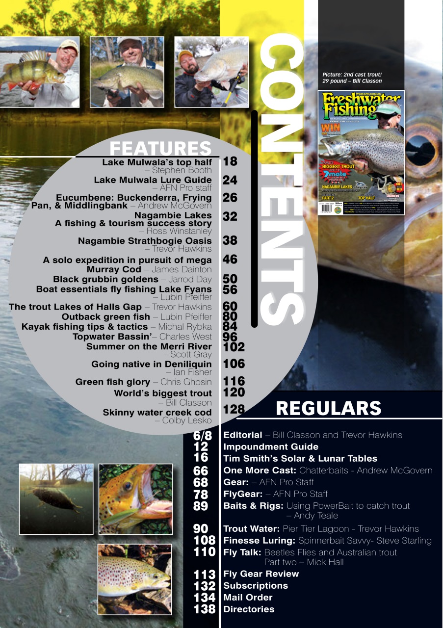 Freshwater Fishing Australia Preview Pages