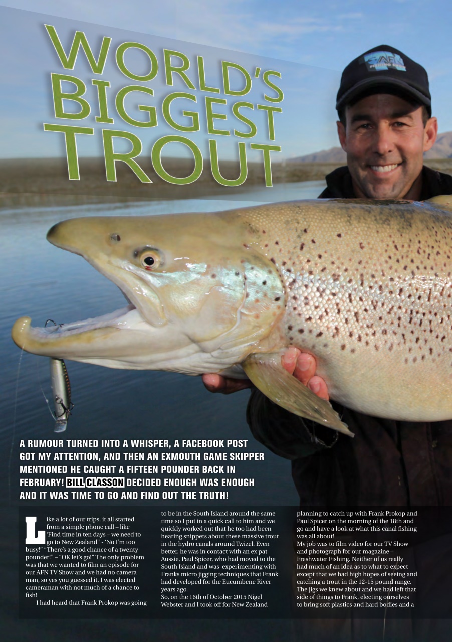 Freshwater Fishing Australia Preview Pages