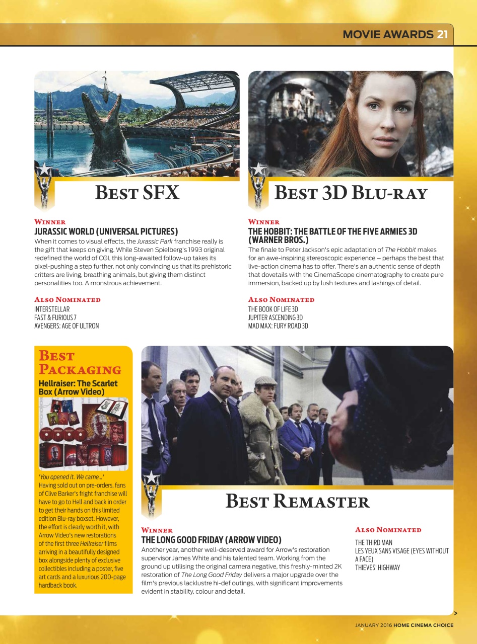 Home Cinema Choice Preview Pages