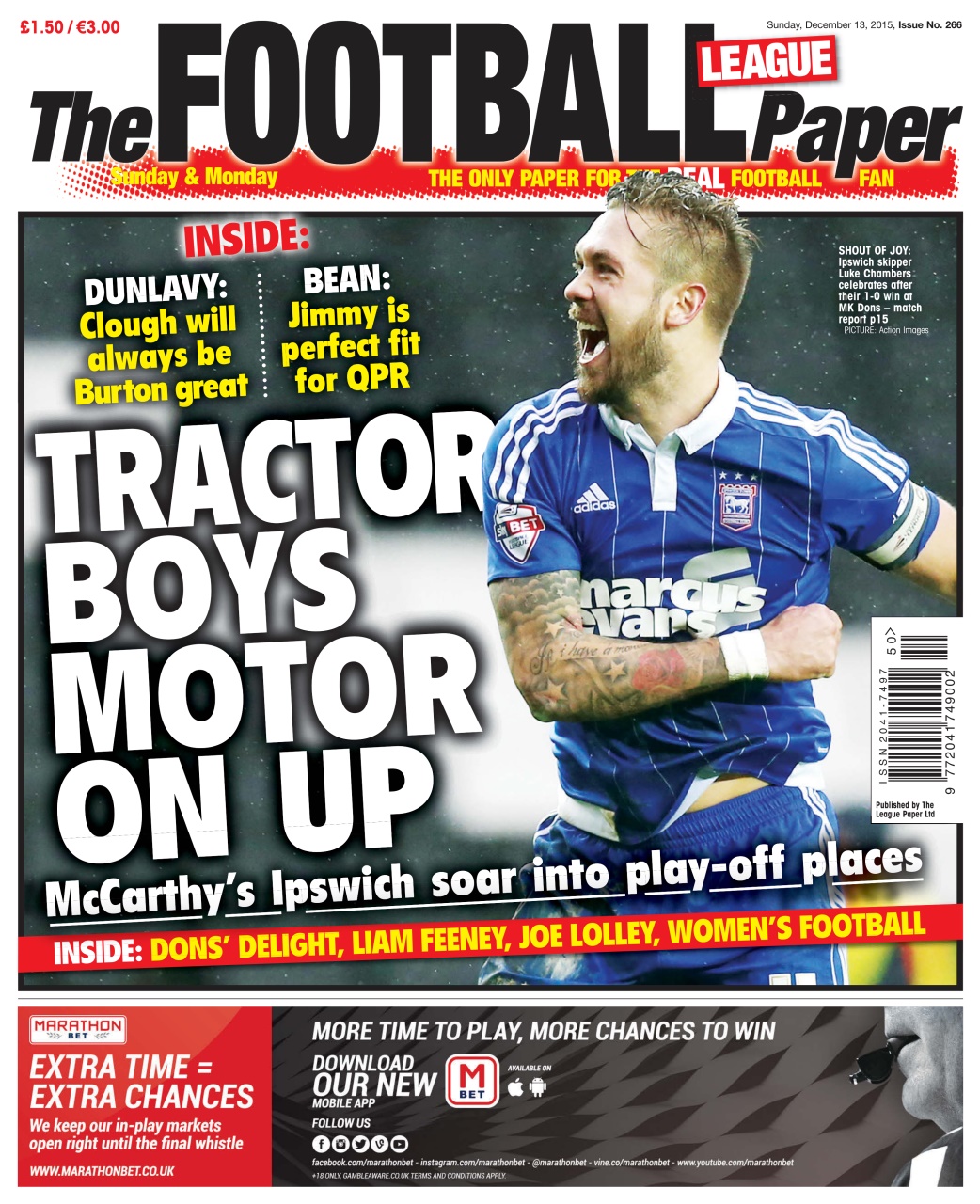 The Football League Paper Preview Pages