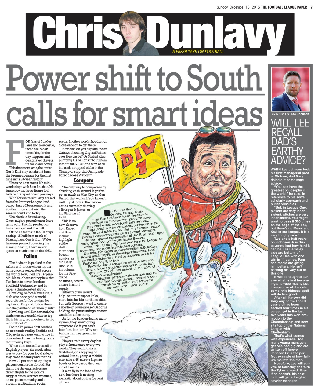 The Football League Paper Preview Pages