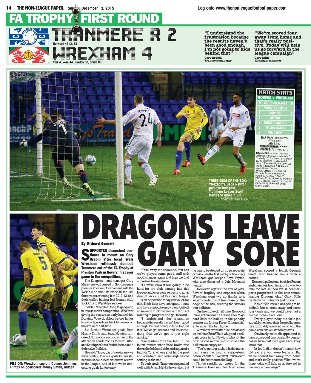 The Non-League Football Paper Preview Pages