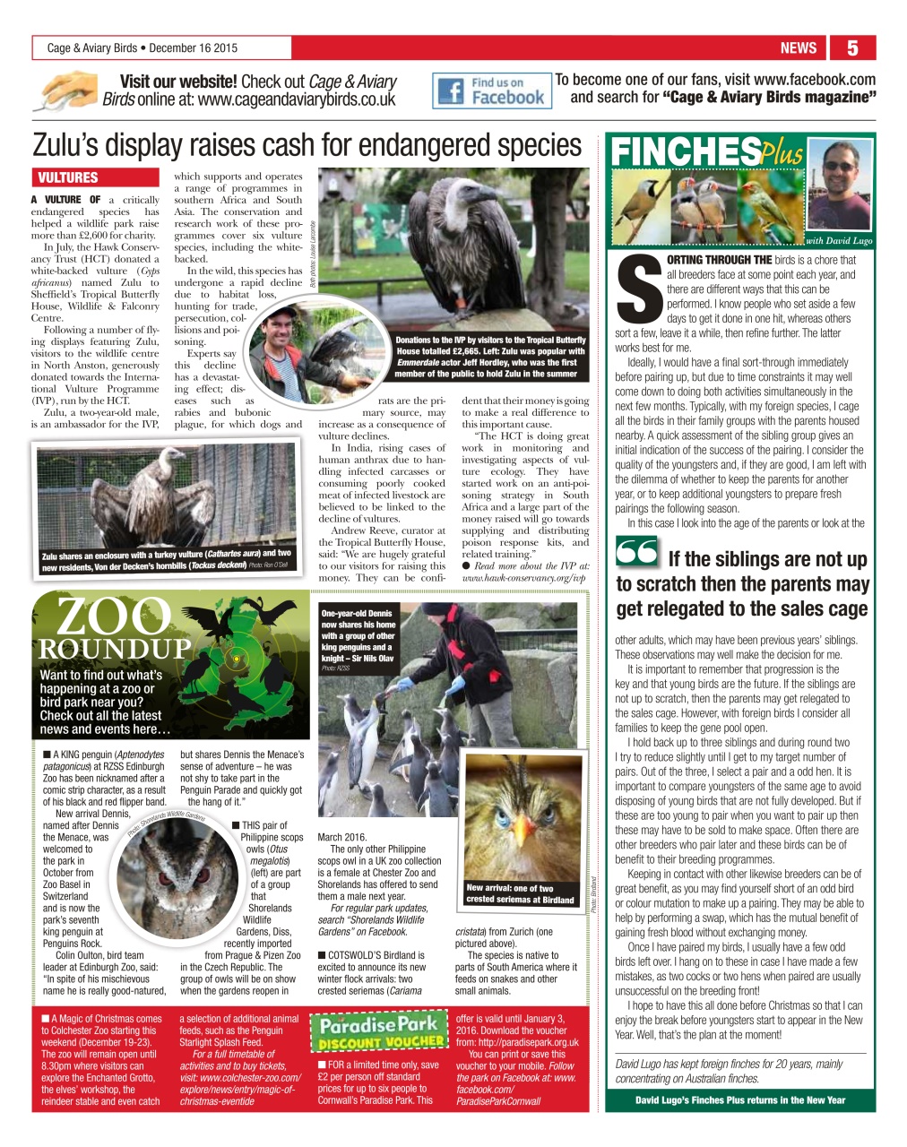 Cage & Aviary Birds Preview Pages