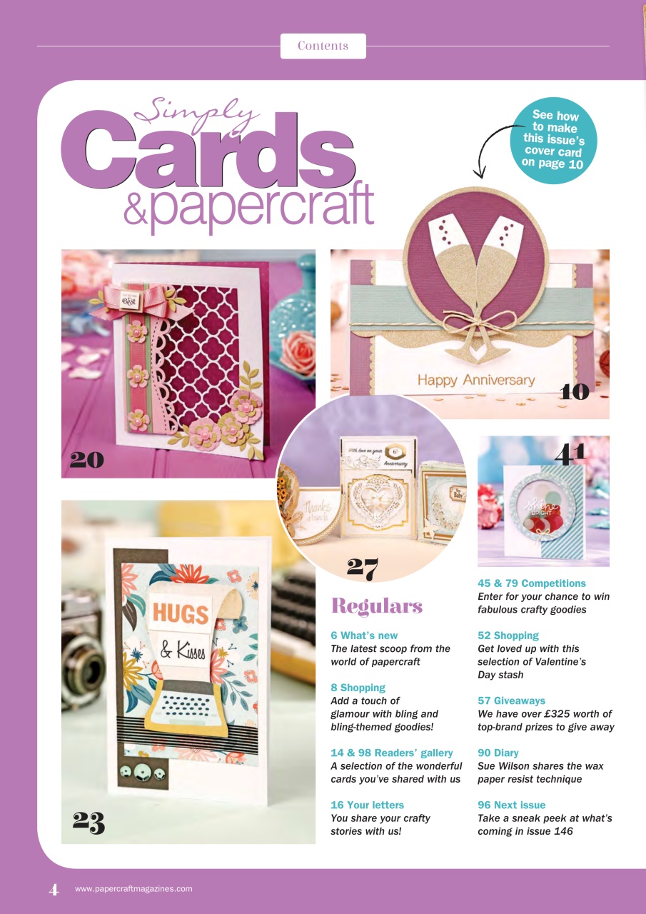 Simply Cards & Papercraft Preview Pages