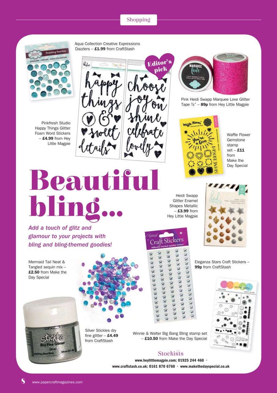 Simply Cards & Papercraft Preview Pages