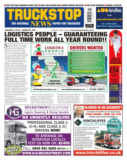 Truckstop News issue 