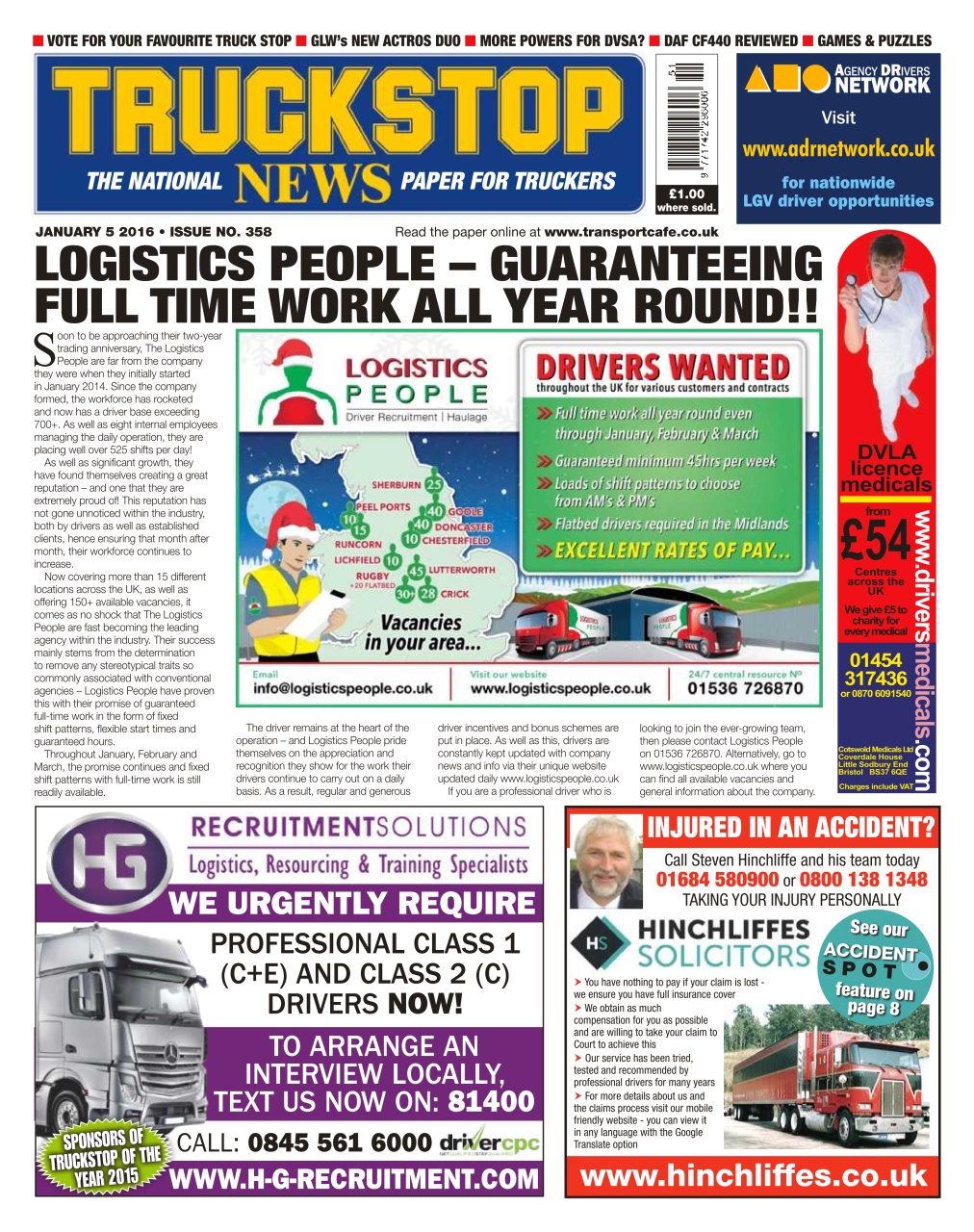 Truckstop News Preview Pages