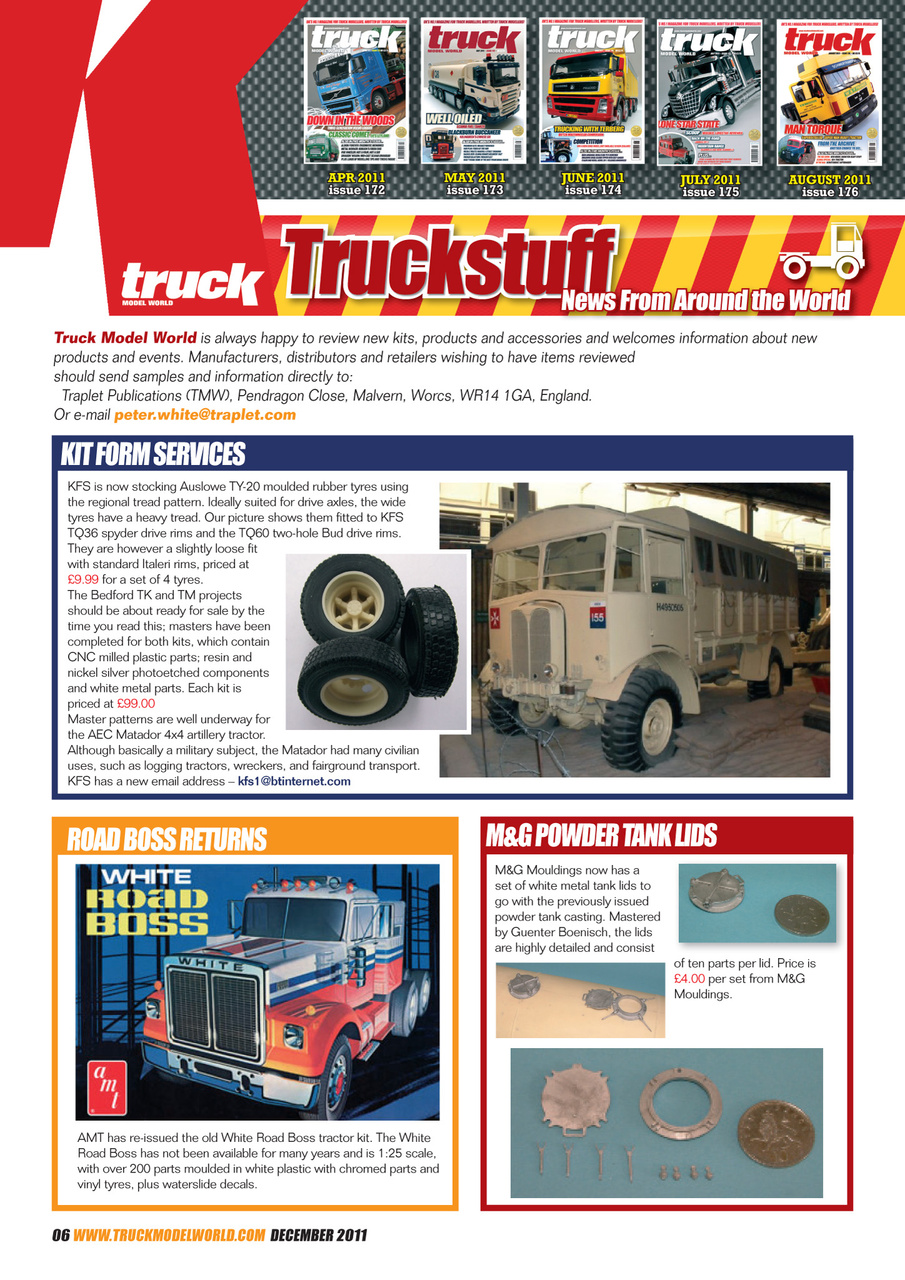 Model Car Truck Motorcycles World Preview Pages