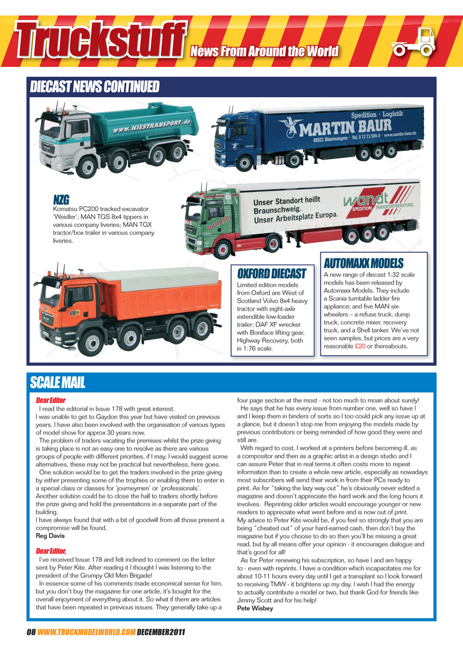 Model Car Truck Motorcycles World Preview Pages