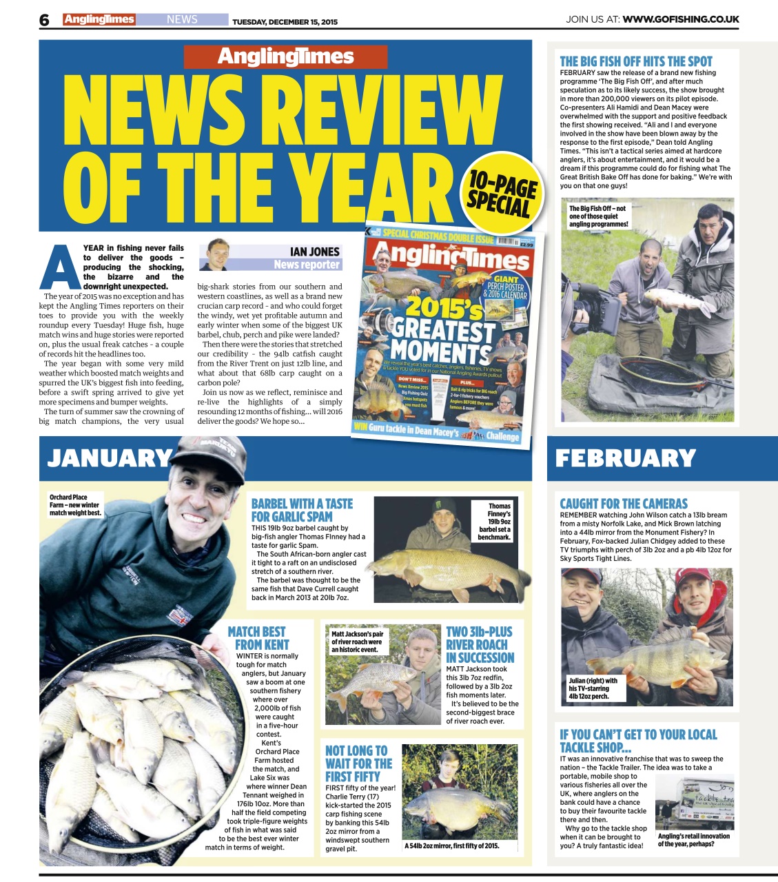 Angling Times Preview Pages