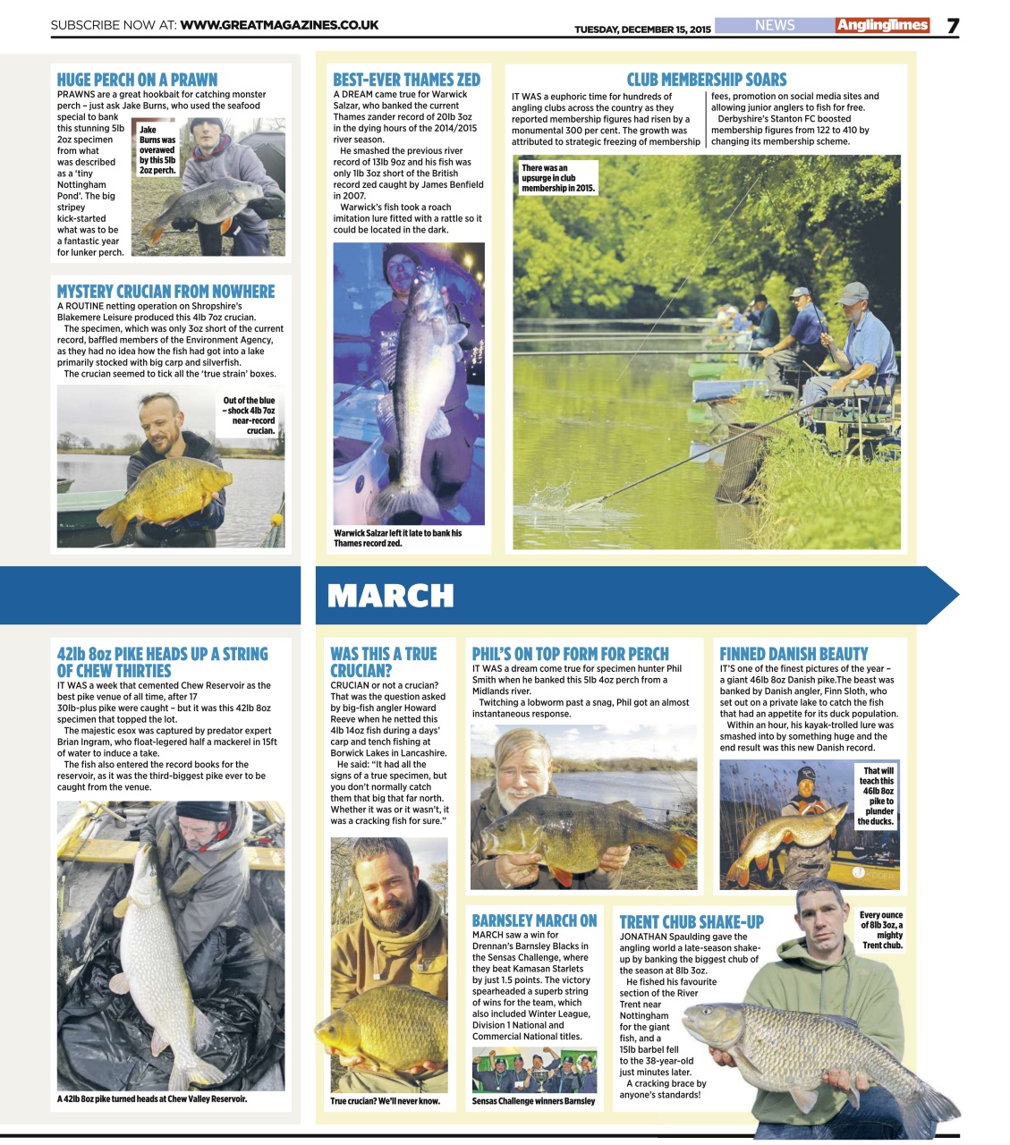 Angling Times Preview Pages