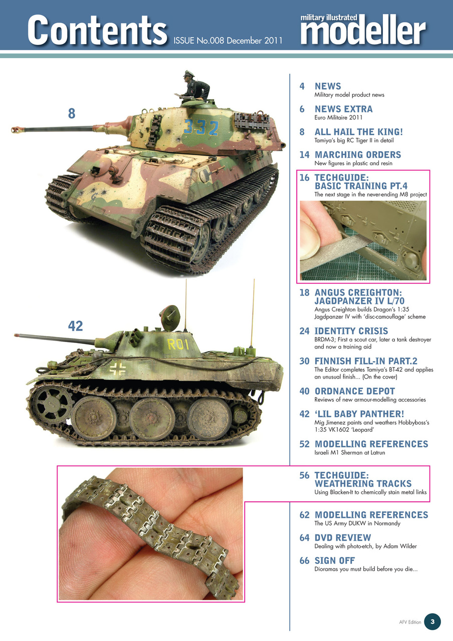 MIM: AFV Edition Preview Pages