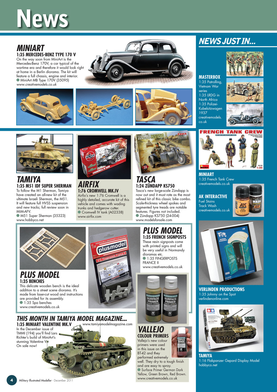 MIM: AFV Edition Preview Pages