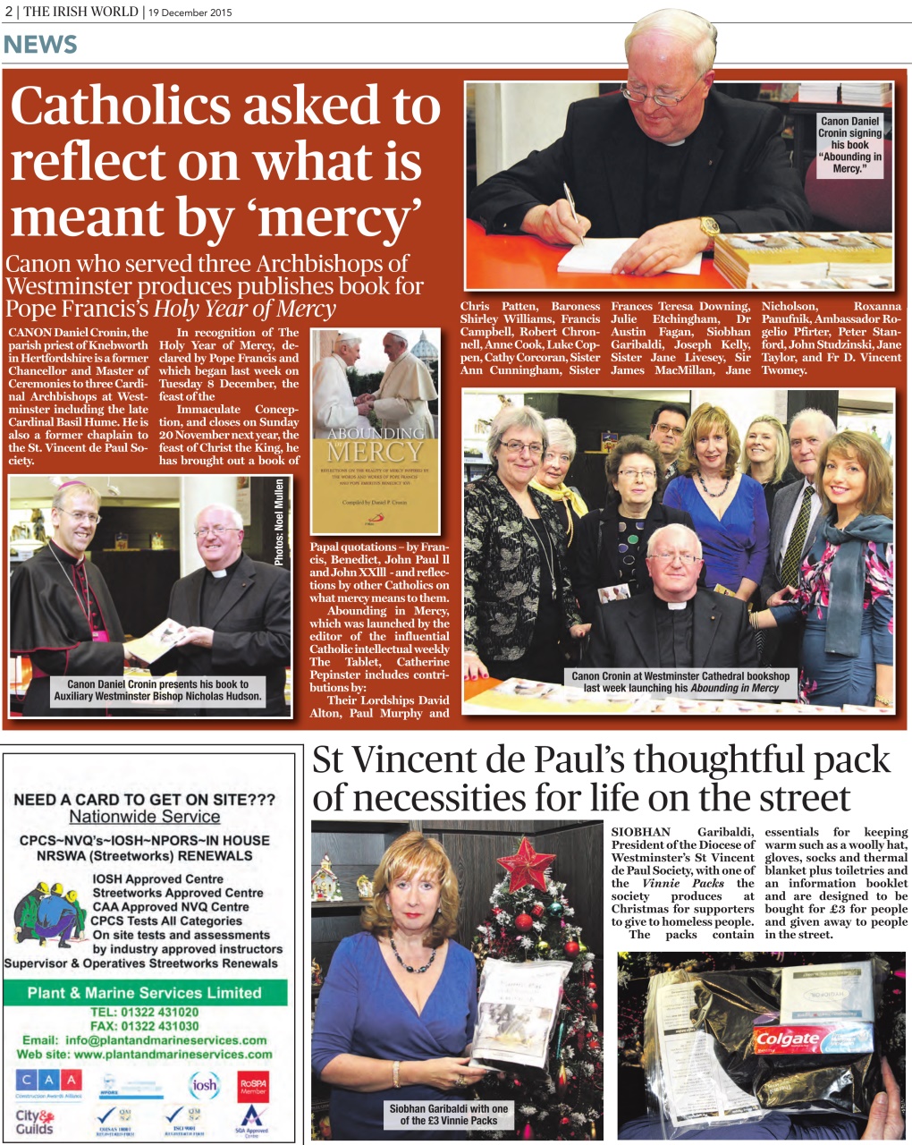 Irish World Preview Pages