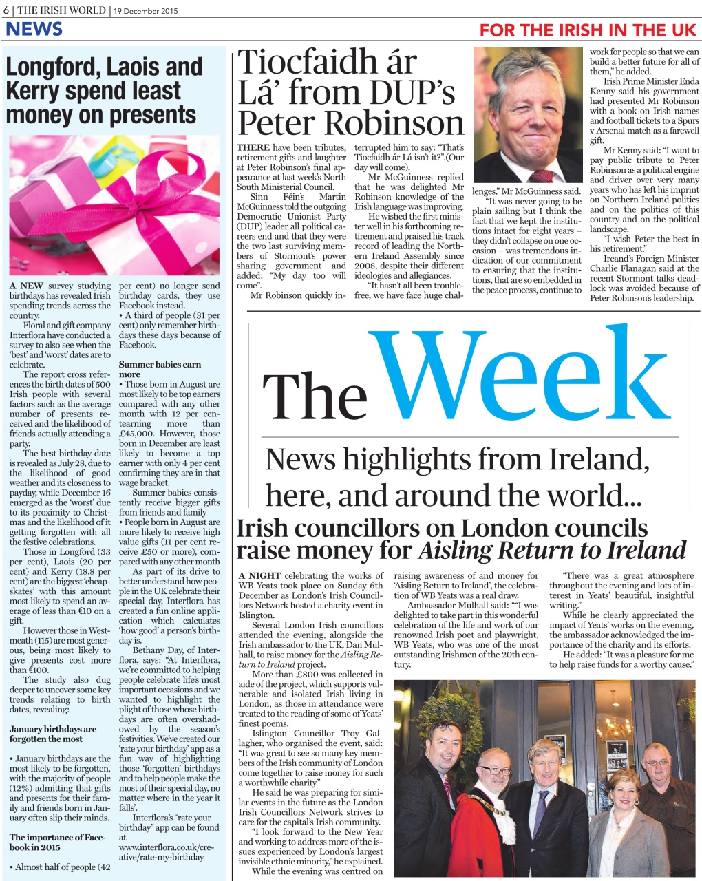 Irish World Preview Pages