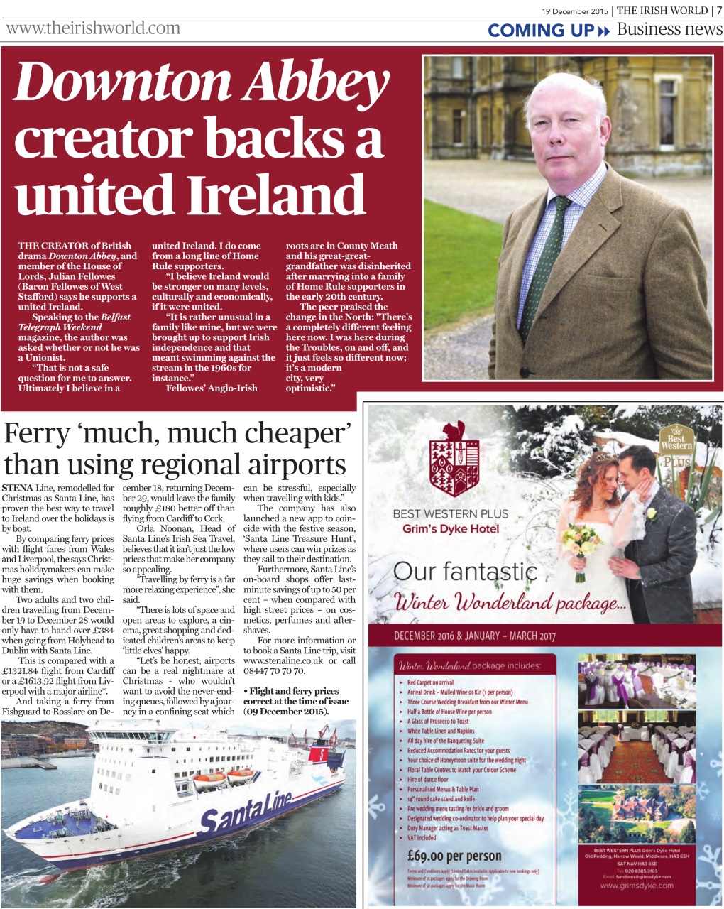 Irish World Preview Pages