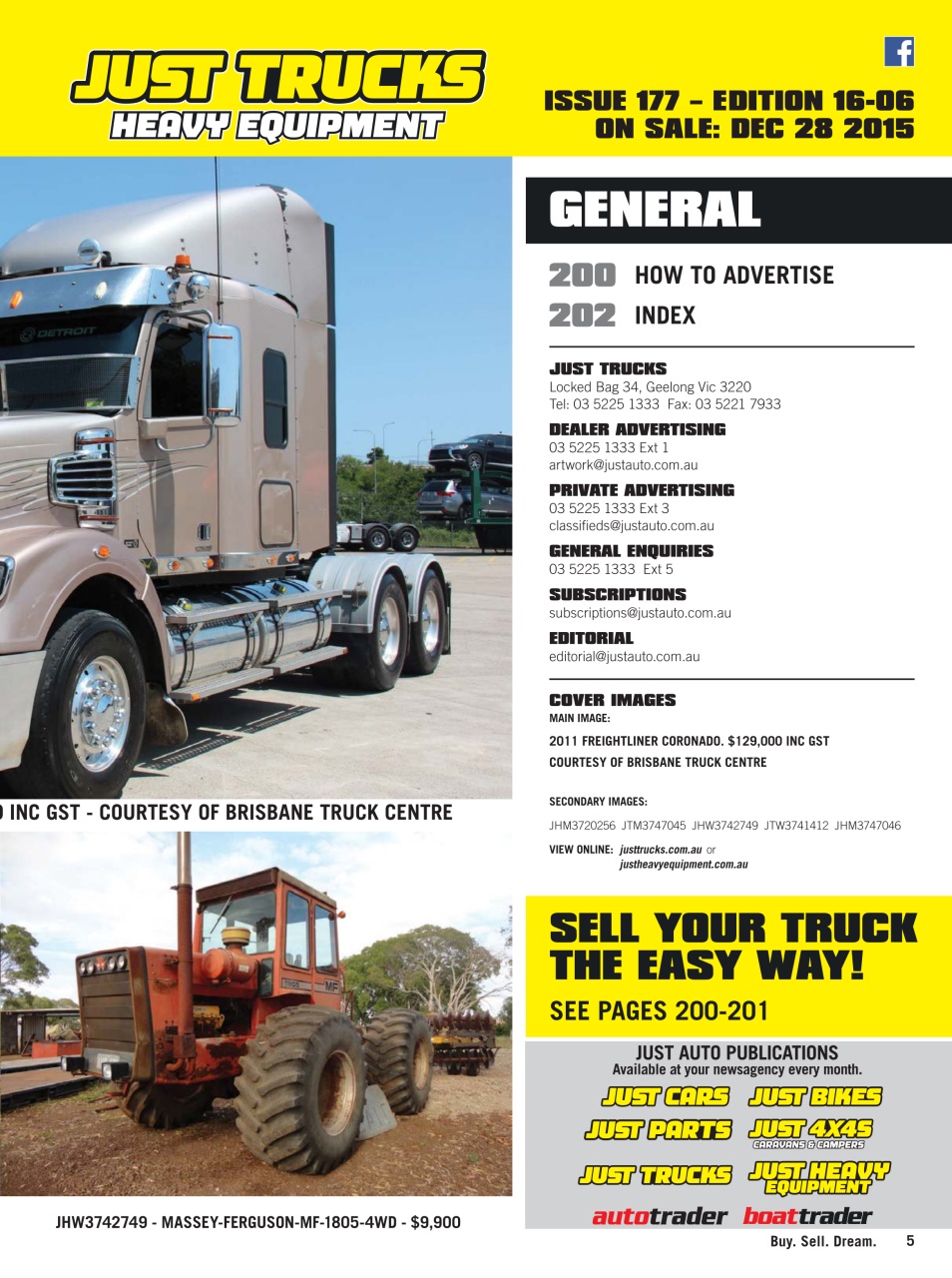 JUST TRUCKS Preview Pages