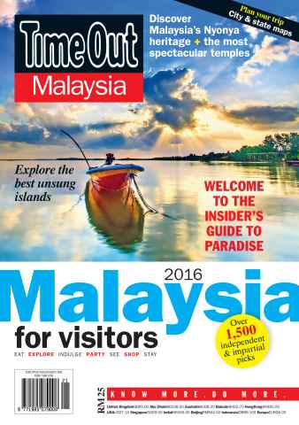 Time Out Malaysia Visitor Guide 2016 issue Time Out Malaysia Visitor Guide 2016