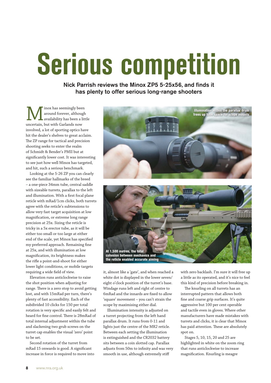 National Rifle Association Journal Preview Pages