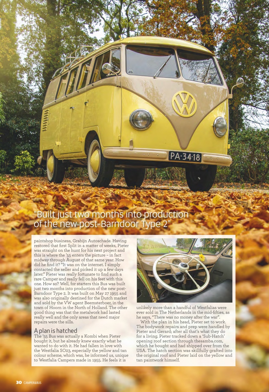 VW Camper Preview Pages
