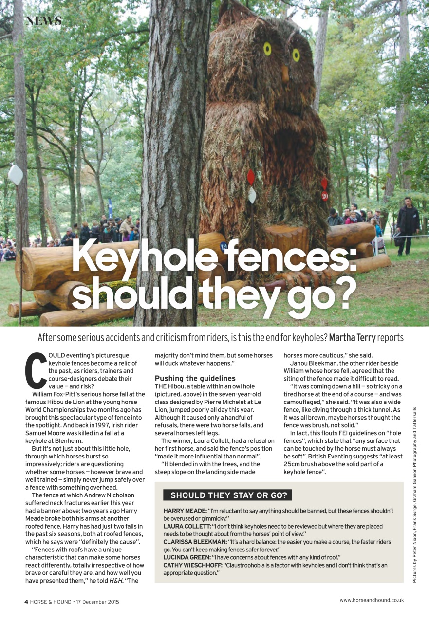 Horse & Hound Preview Pages