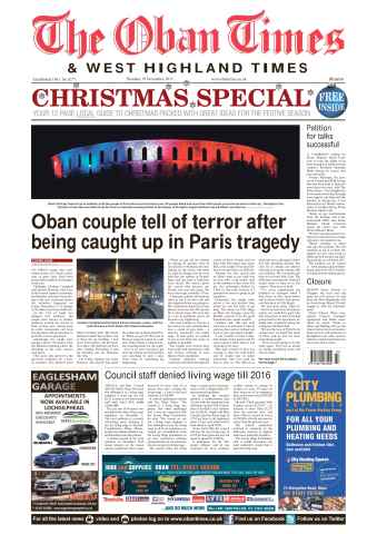 The Oban Times & Lochaber Times issue 19 November 2015