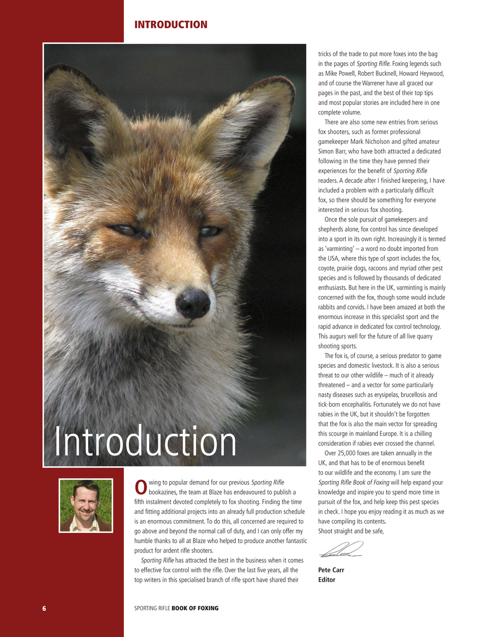 Sporting Rifle Books Preview Pages