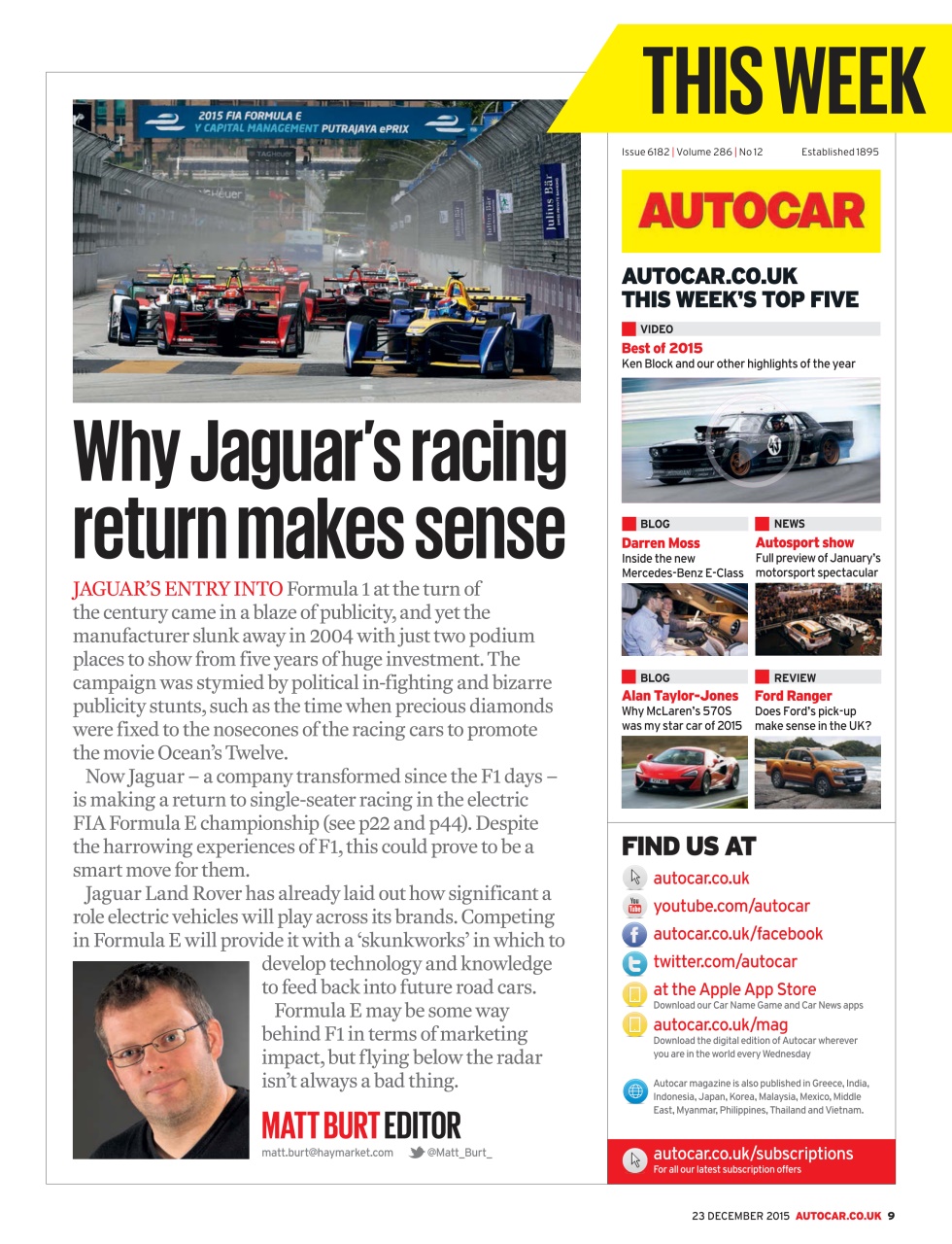 Autocar Preview Pages