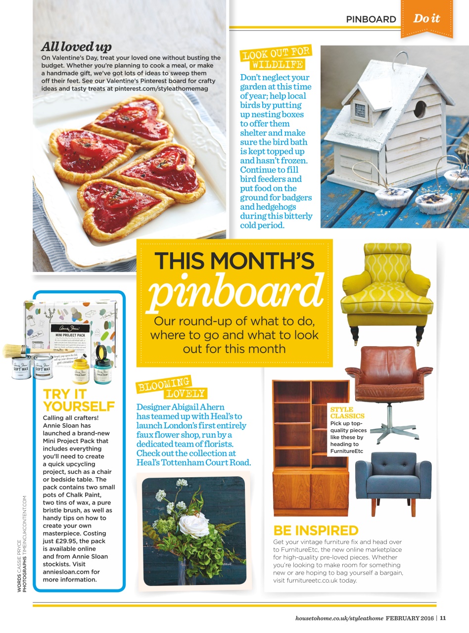 Style at Home Preview Pages