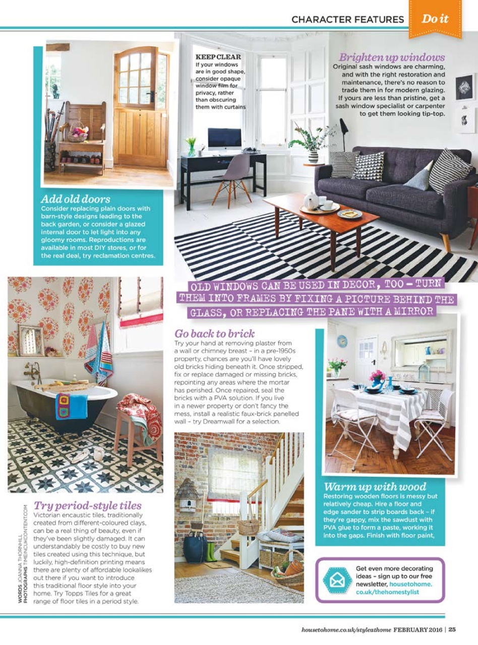 Style at Home Preview Pages