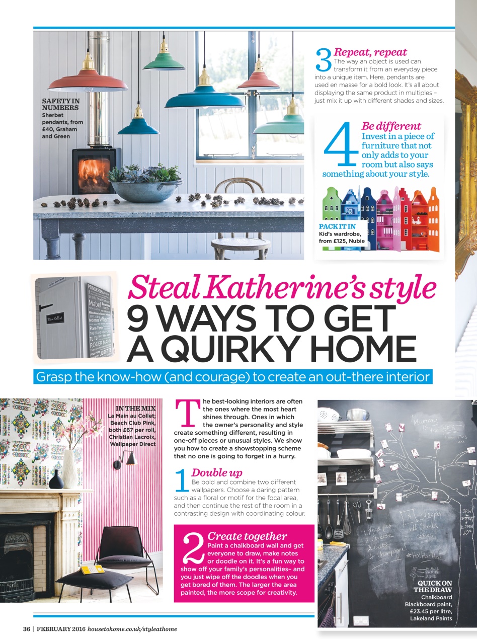Style at Home Preview Pages