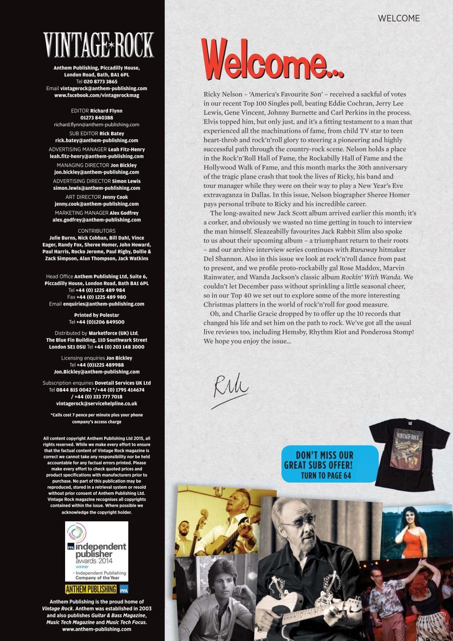 Vintage Rock Preview Pages