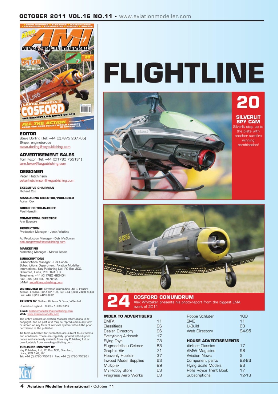 Aviation Modeller International Preview Pages