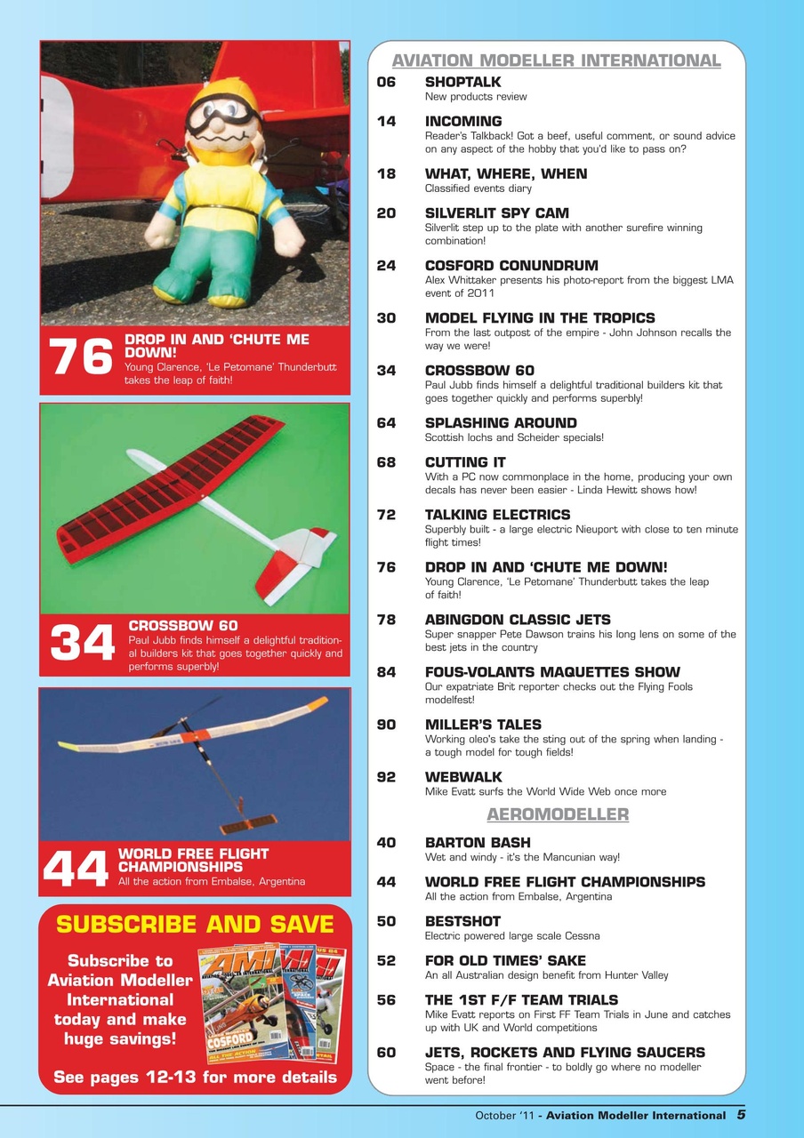 Aviation Modeller International Preview Pages