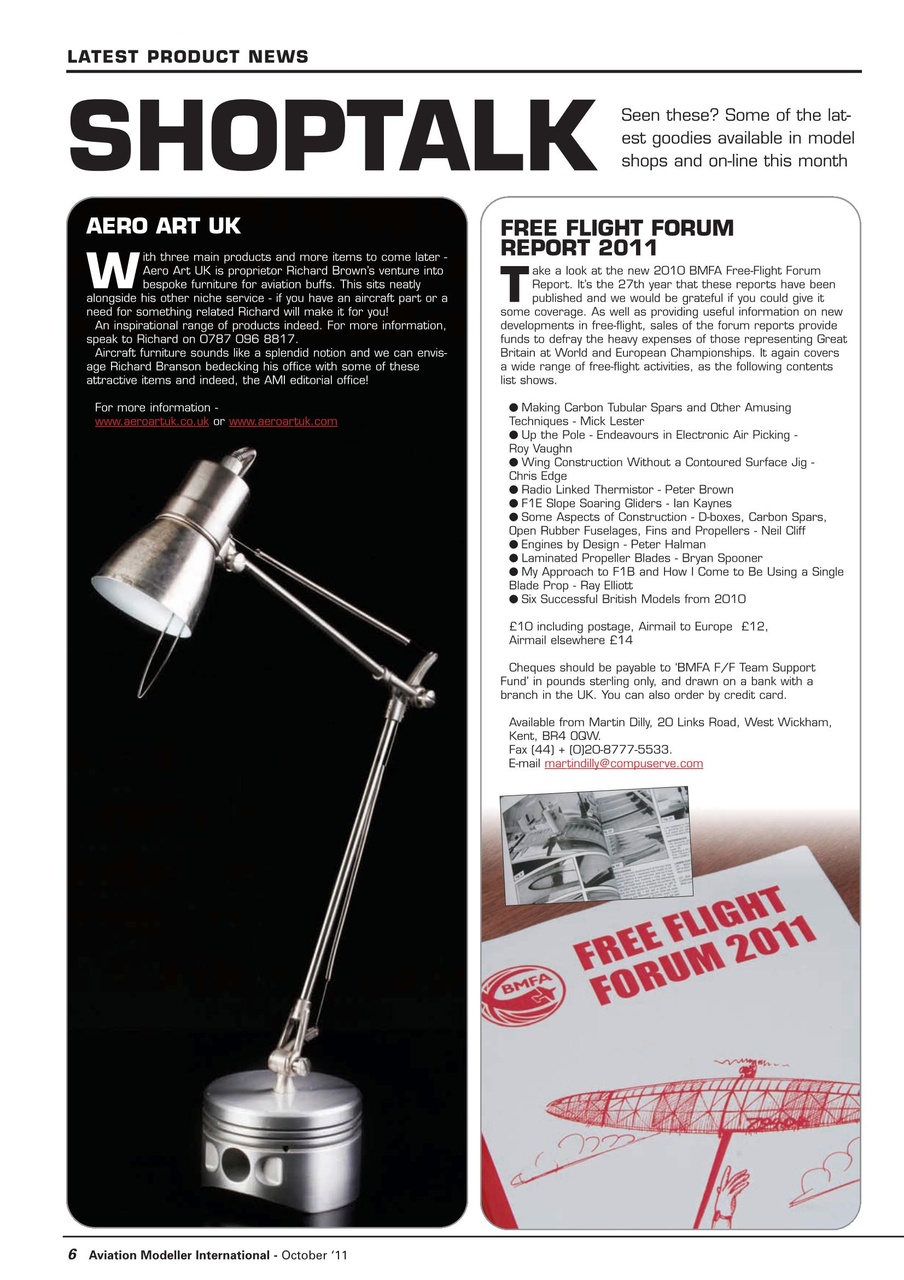 Aviation Modeller International Preview Pages
