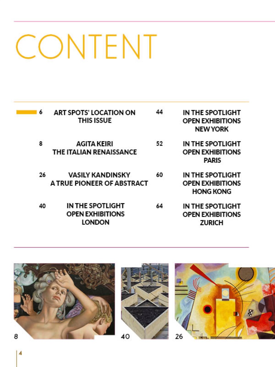 Art Market Magazine Preview Pages