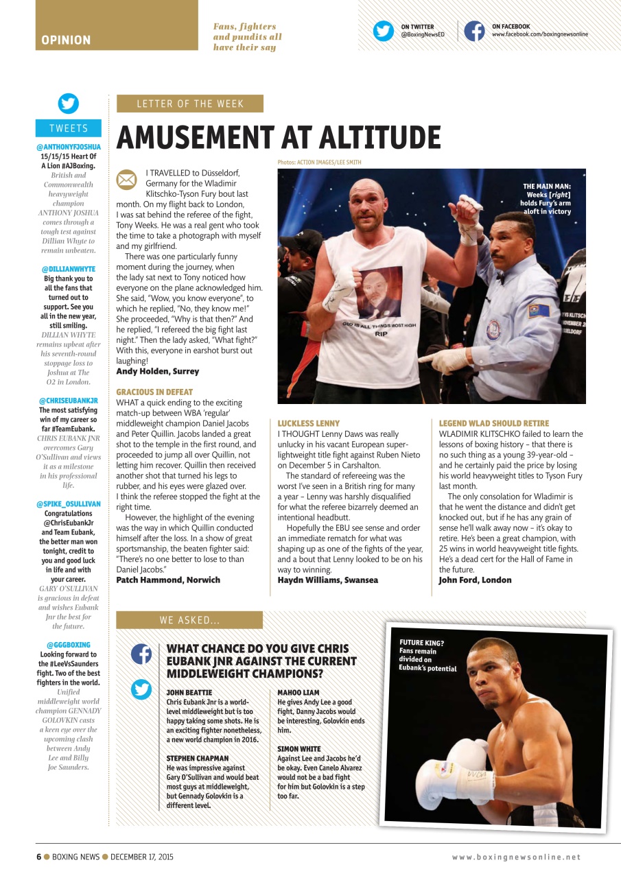 Boxing News Preview Pages