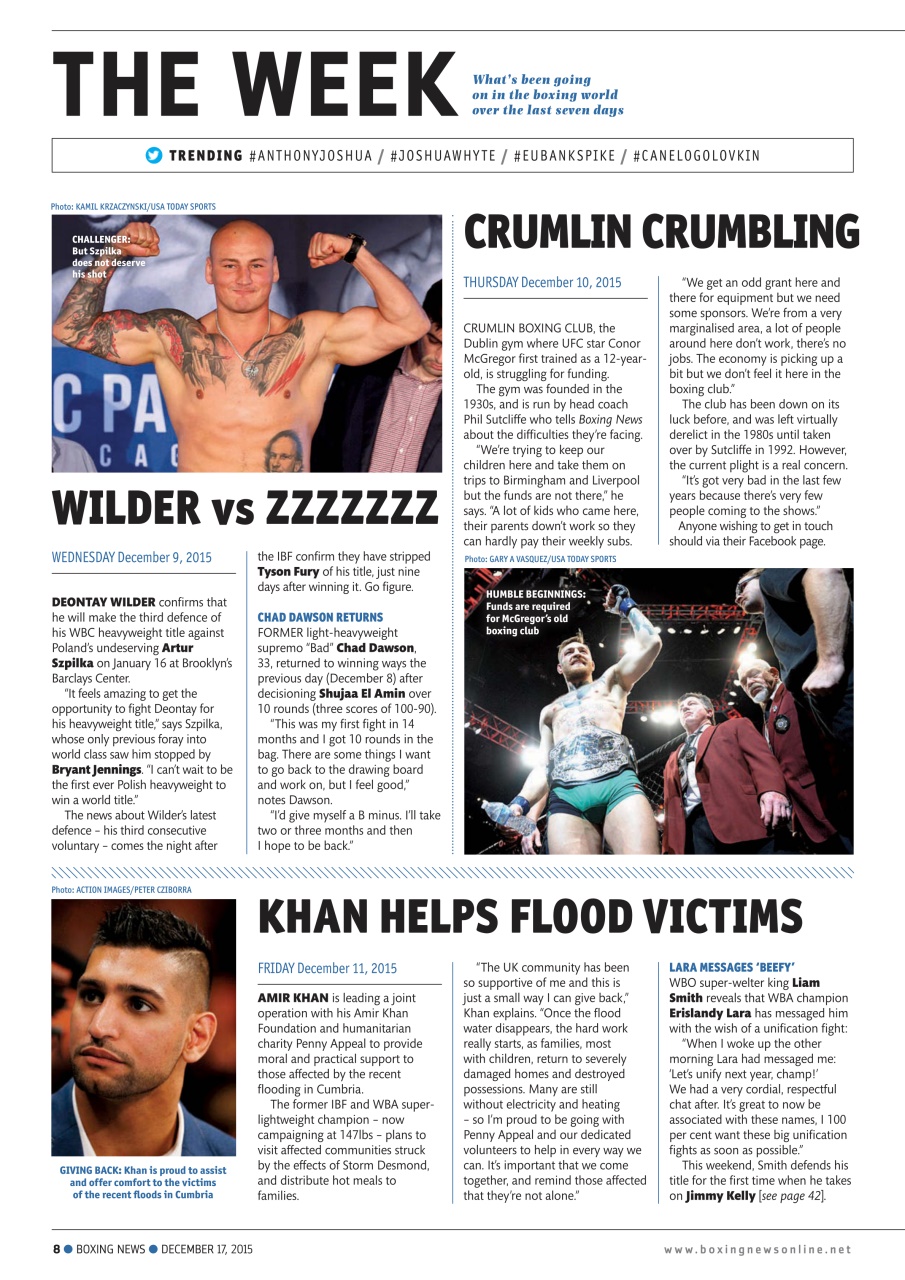 Boxing News Preview Pages