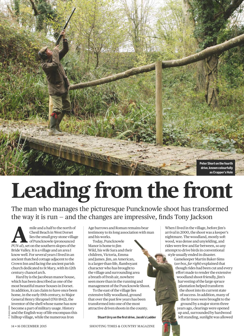 Shooting Times & Country Preview Pages