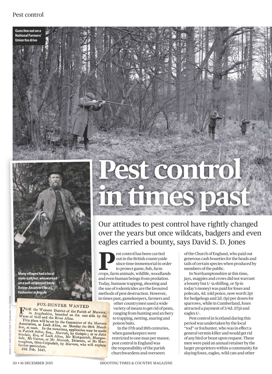 Shooting Times & Country Preview Pages