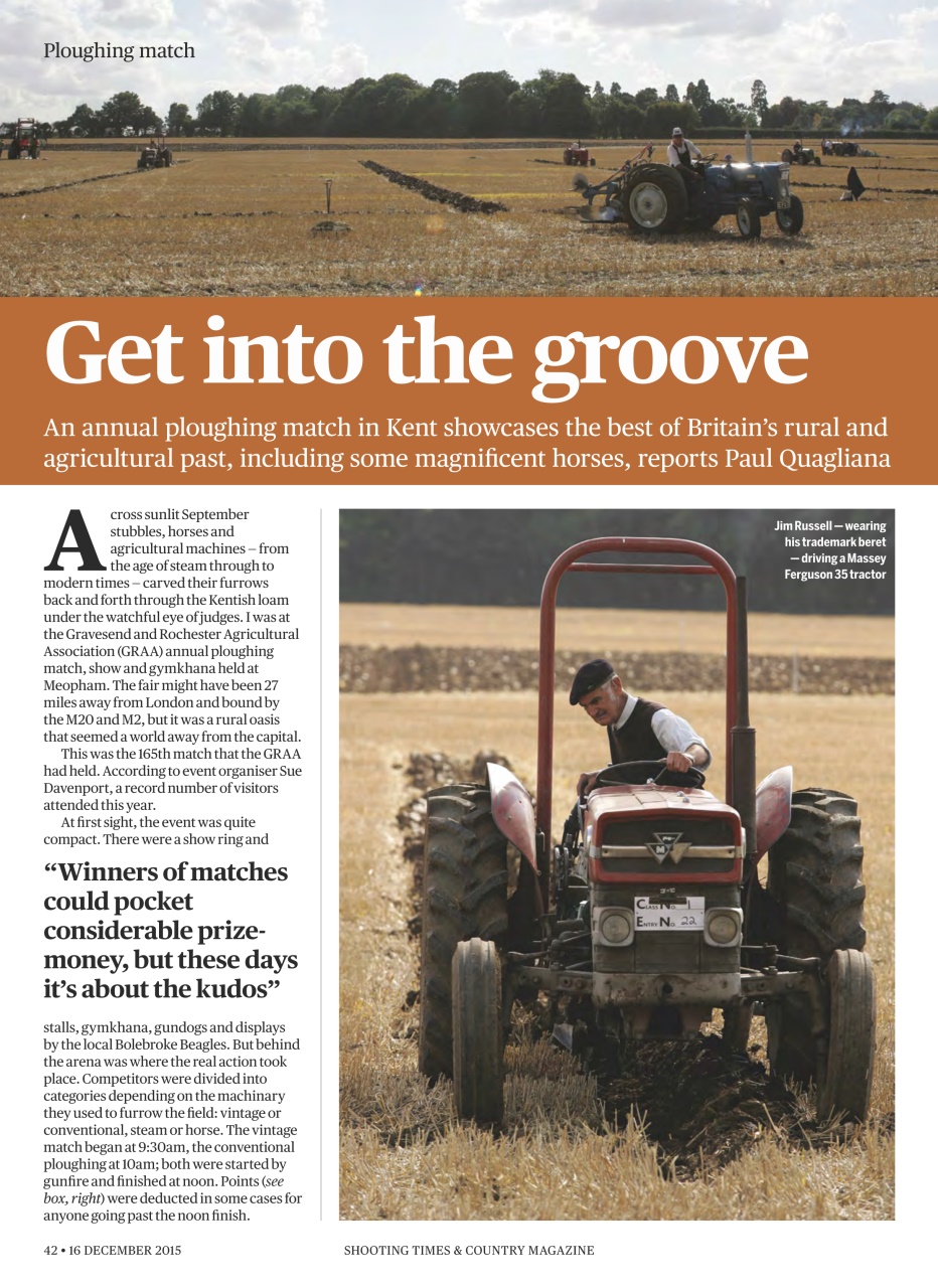 Shooting Times & Country Preview Pages